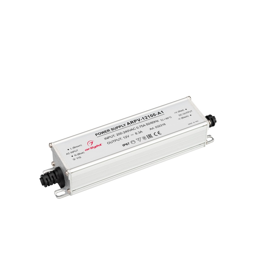 Блок питания Arlight ARPV-12100-A1 8.3A,12V,100W