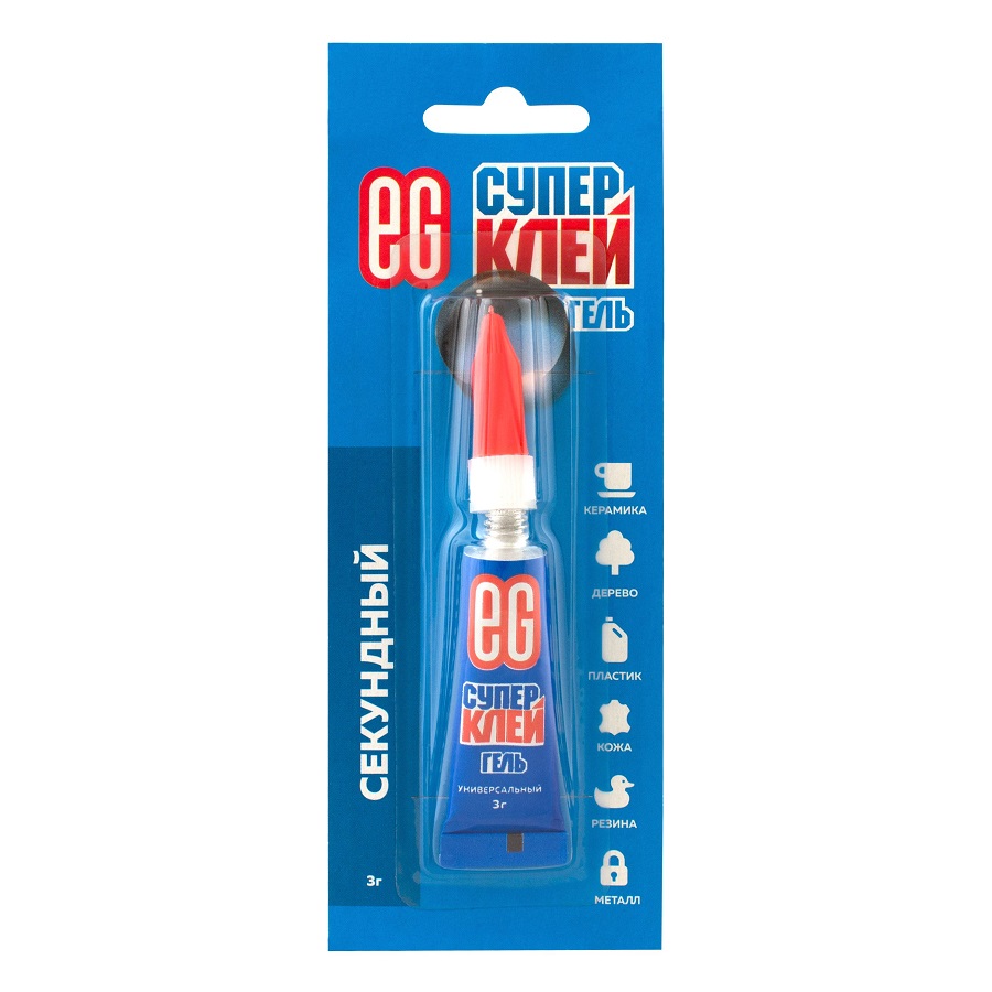 Супер-Клей "EG" гель 3гр.