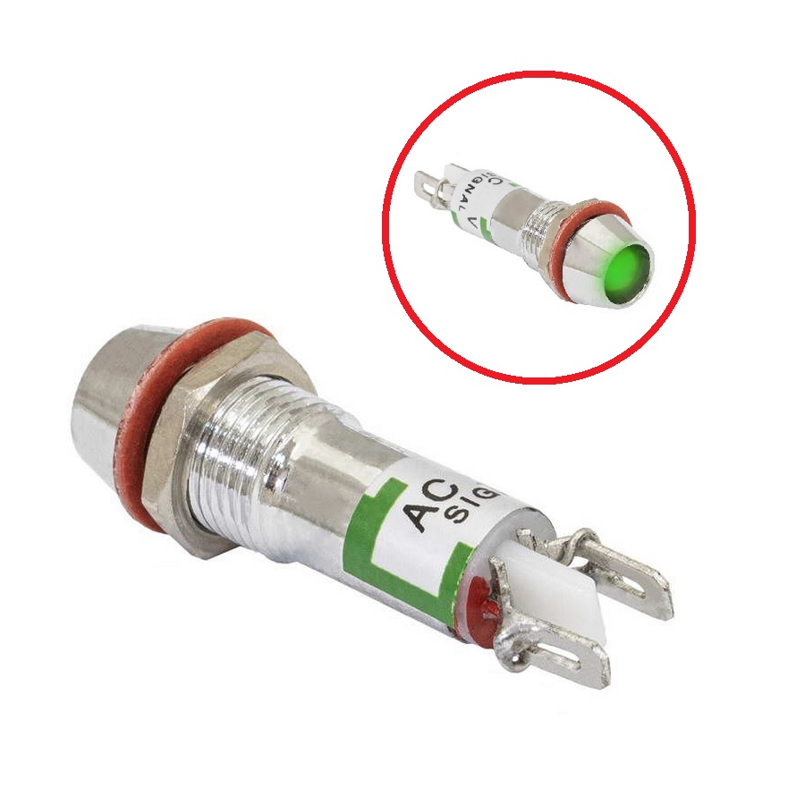 Индикатор светодиодный в корпусе СКЛ15-2-Л-М-110vdc