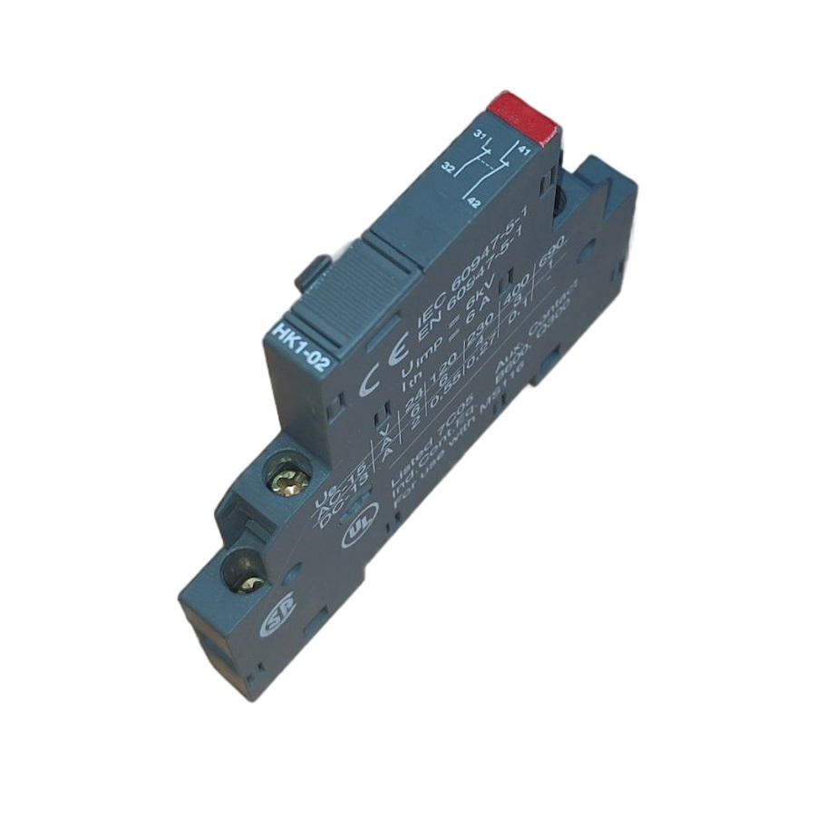 Контакт дополнительный боковой HK1-02 для MS116 2НЗ ABB 1SAM201902R1003