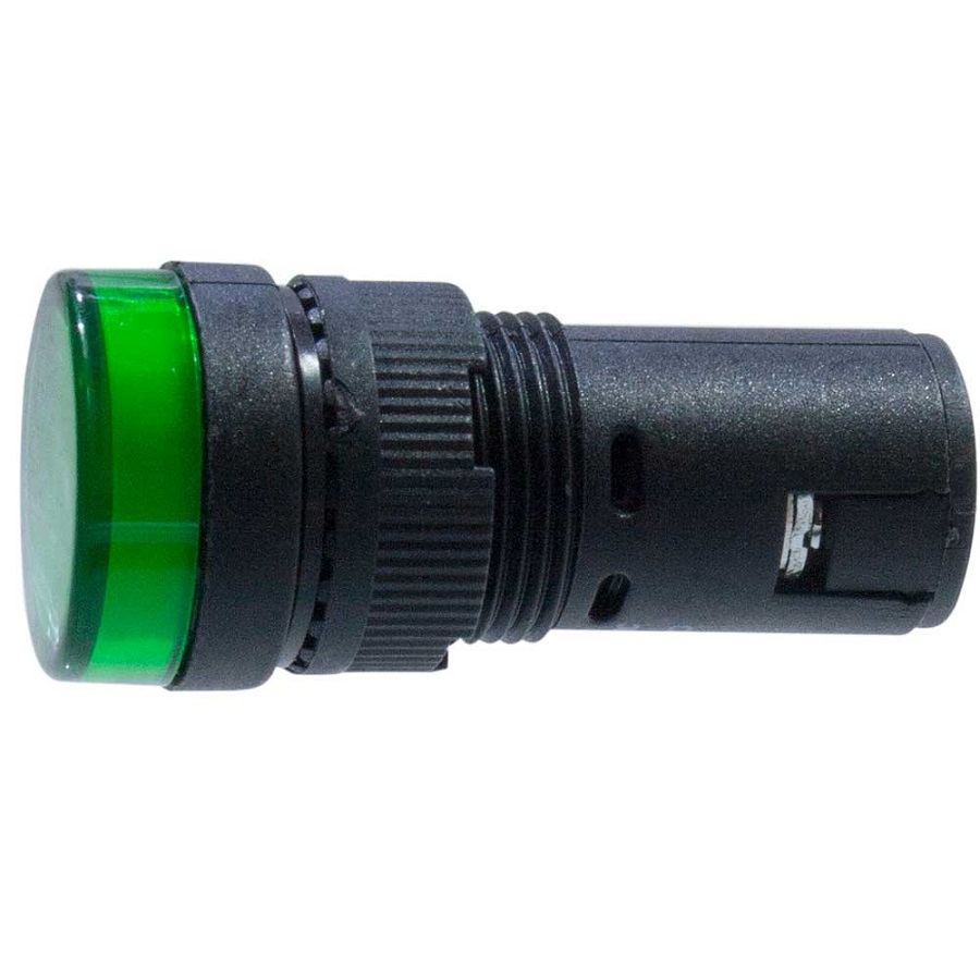 Индикатор светосигнальный со светодиодной матрицей IEK AD-16DS 12V зеленый