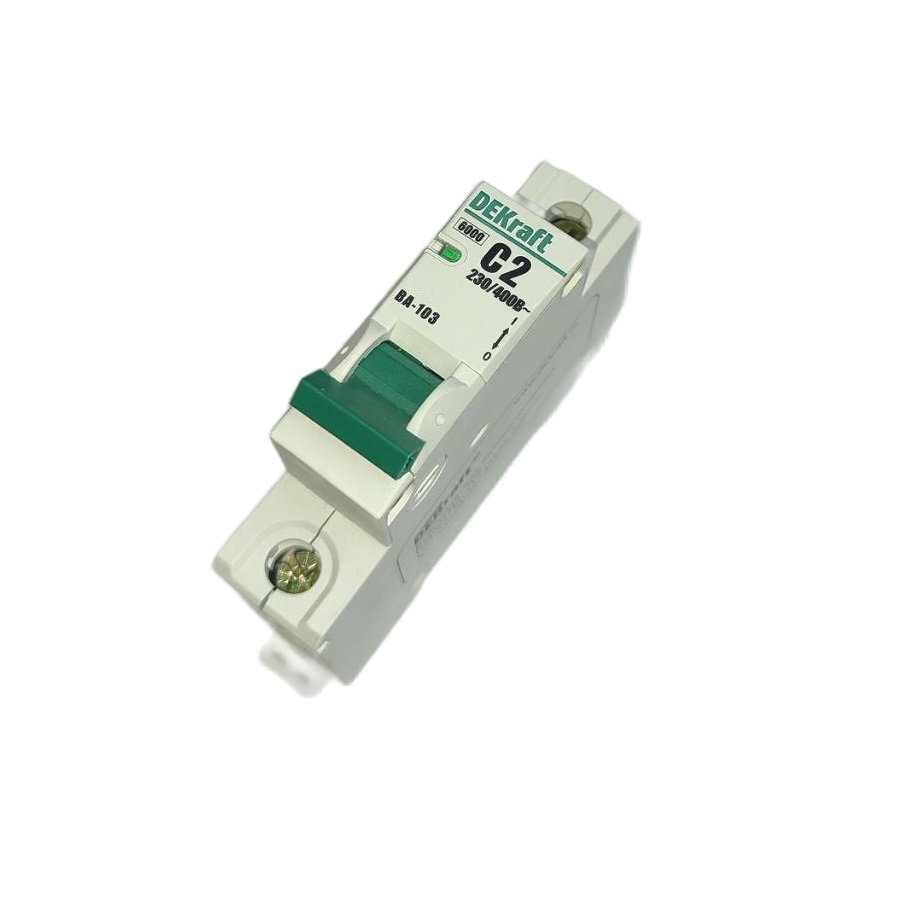 Автоматический выключатель DEKraft BA103-1P-002A-C BA-103 1P 2А тип C 12050DEK