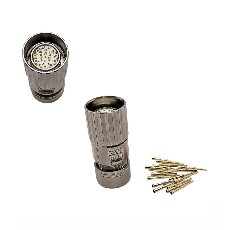 Разъем сигнальный энкодера на кабель M623 M23 17pin E male