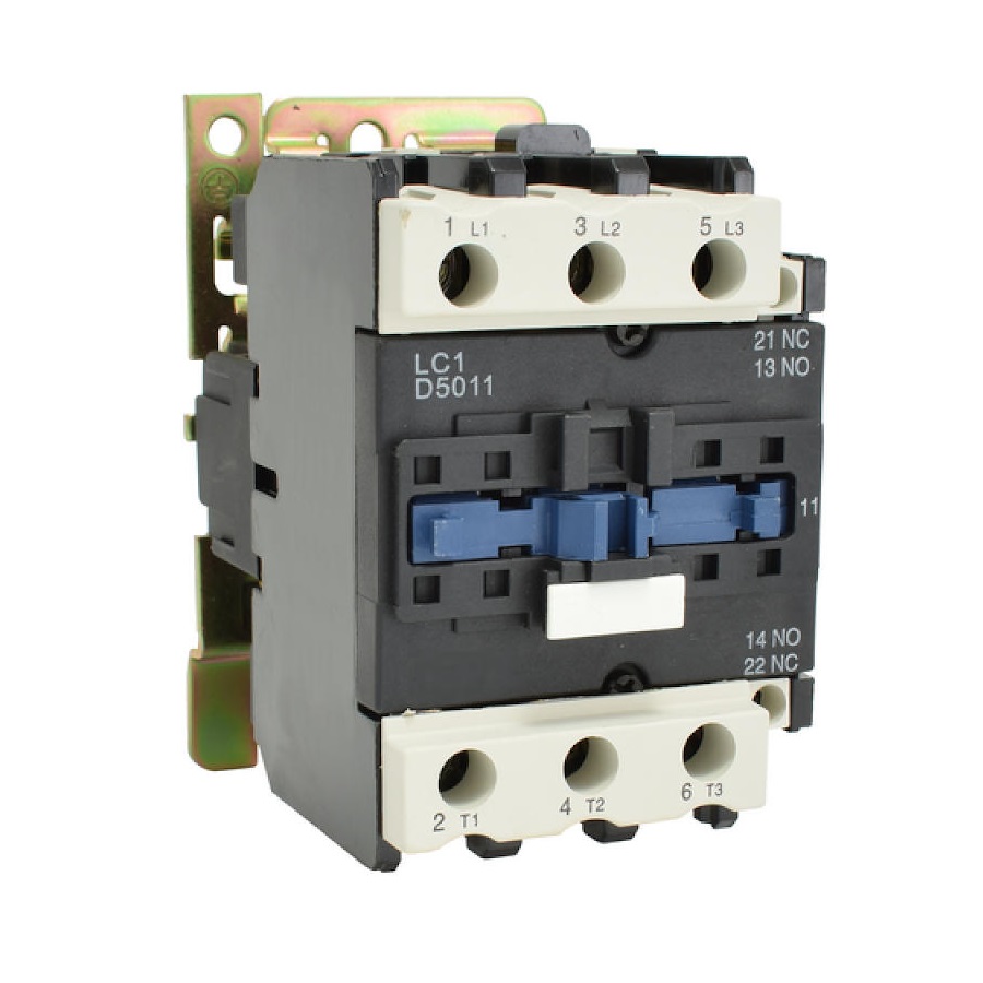 Контактор Schneider Electric Telemecanique LC1-D5011-220VAC M5 75A 220V