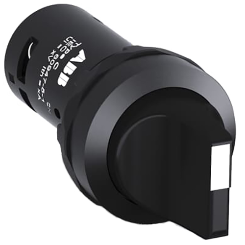 Переключатель ABB C3SS1-10B-20 3-х позиционный черный 2НО с фиксацией 1SFA619210R1026