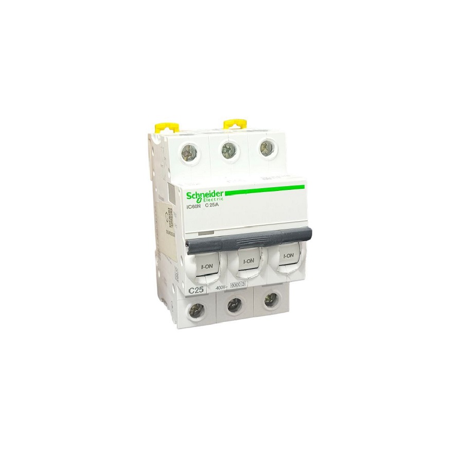 Автоматический выключатель 3-полюсный C 25A IC60N Schneider Electric