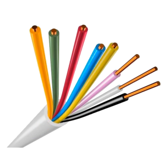 Аудио-видео медный кабель, круглый, 8 жил в экране, OD5.0мм LCS-8 8С+1