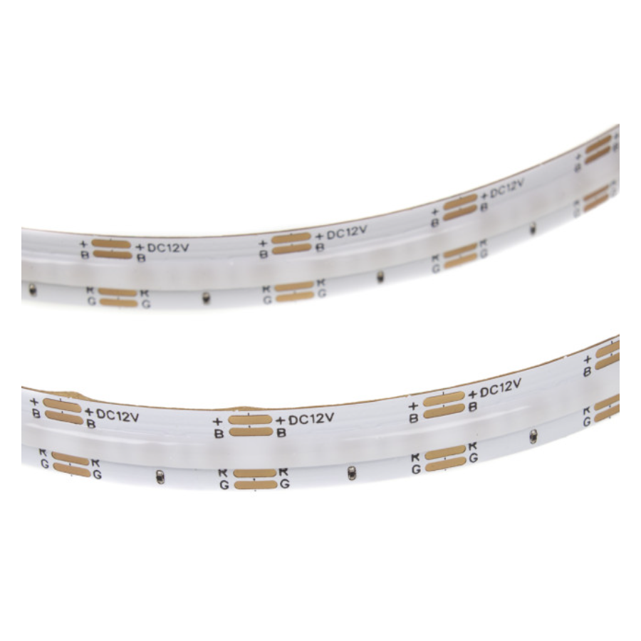 Светодиодная лента COB 450chip/m RGB 12V 15W/m P10 IP20 A255