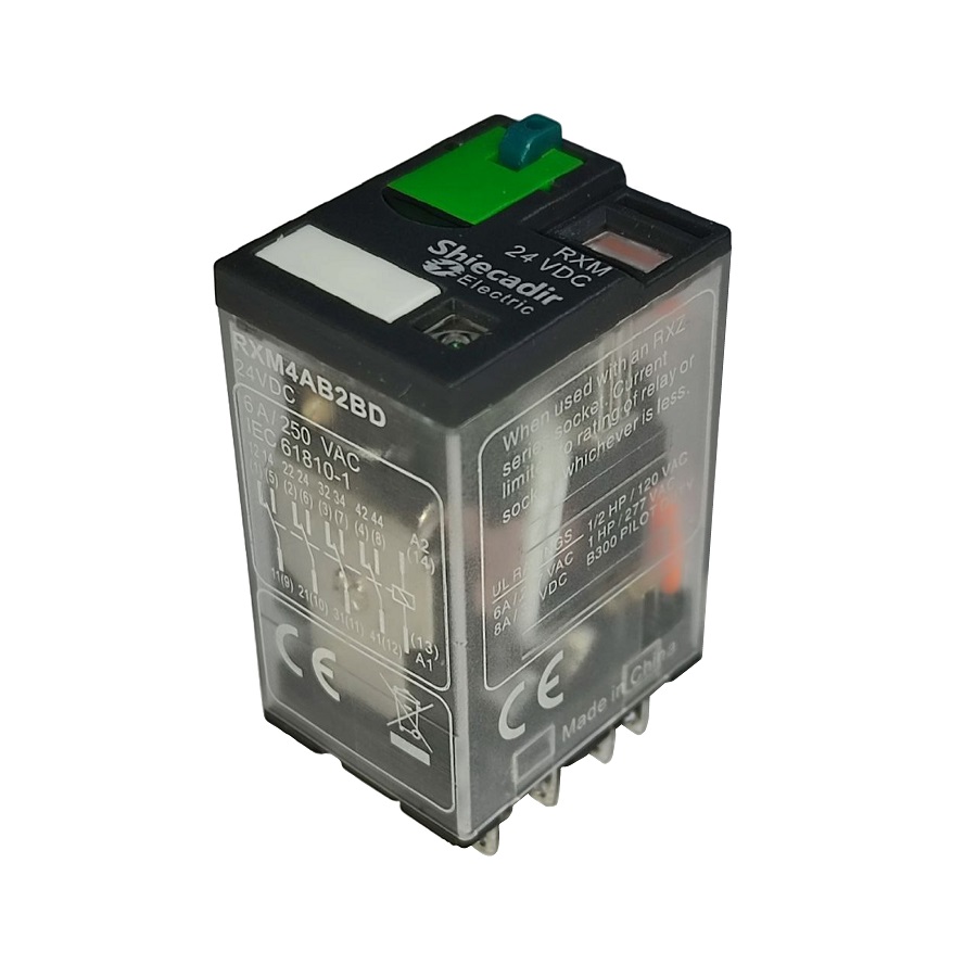 Реле RXM4AB2BD 6A 24VDC 14pin