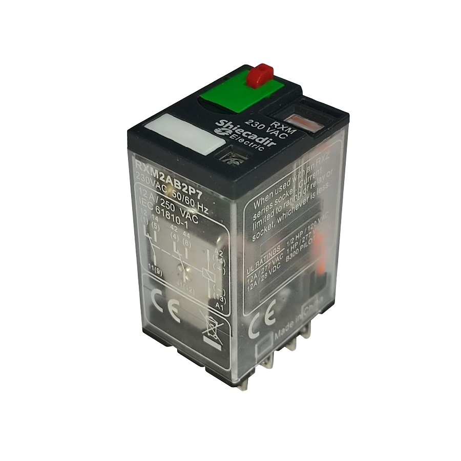 Реле RXM2AB2P7 12A 230VAC 8pin