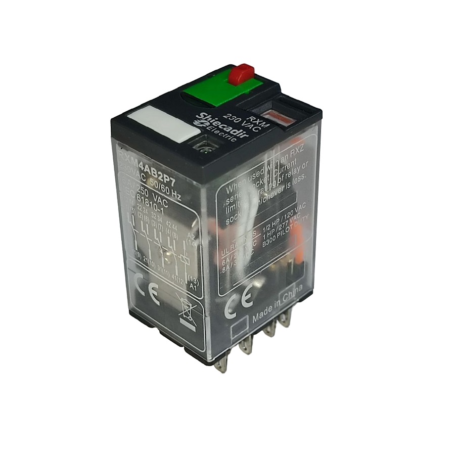 Реле RXM4AB2P7 6A 230VAC 14pin
