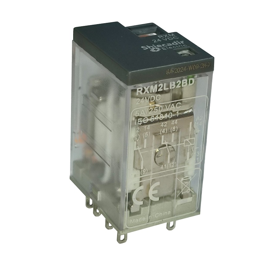 Реле RXM2LB2BD 5A 24VDC 8pin