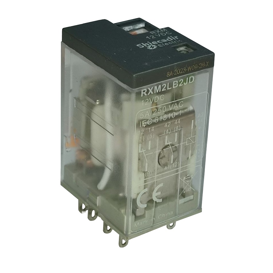 Реле RXM2LB2JD 5A 12VDC 8pin