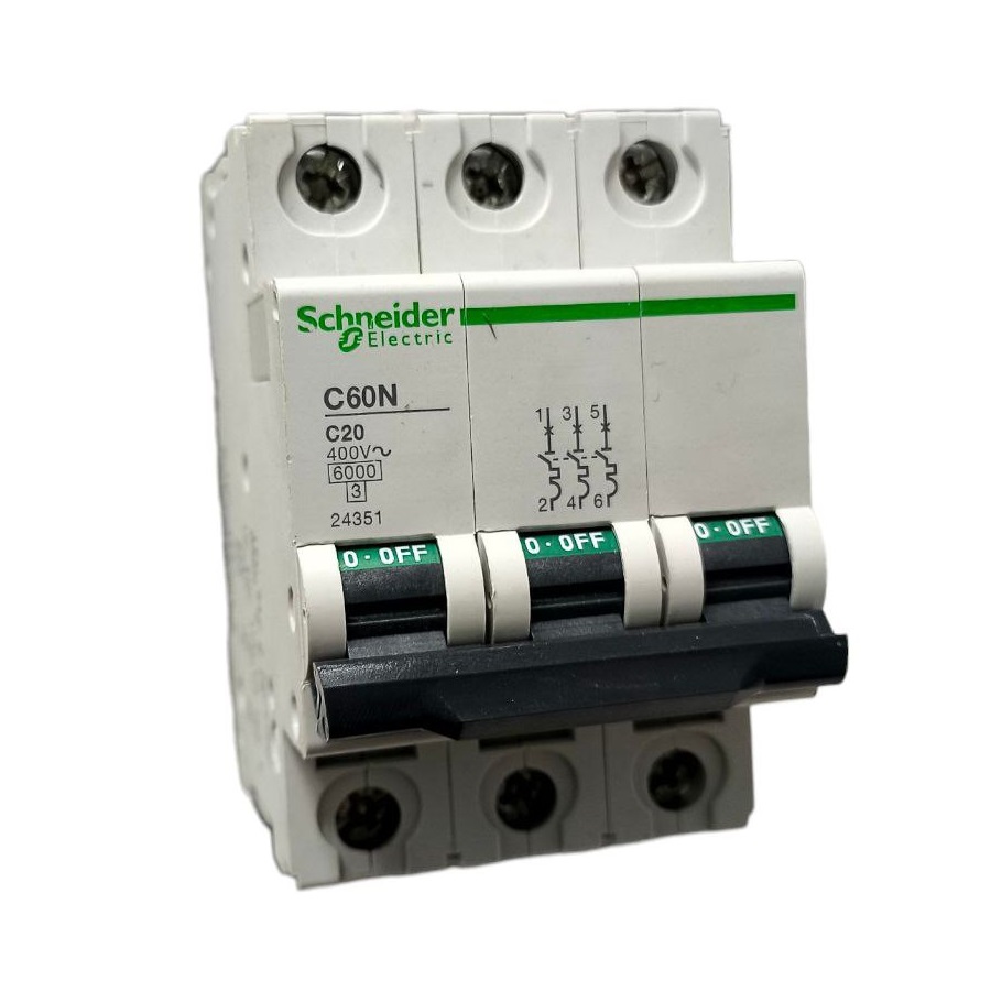 Выключатель автоматический Schneider Electric C60N С20 (24351)