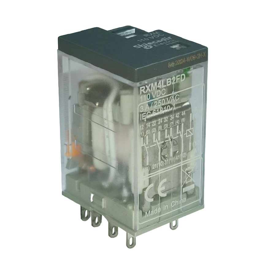 Реле RXM4LB2BFD 3A 110VDC 14pin