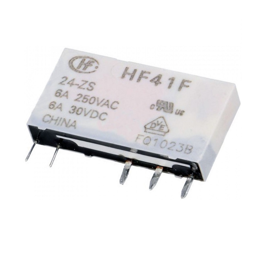 Реле HF41F-24-ZS HF41F-24-Z8SG 6A 24V 5pin