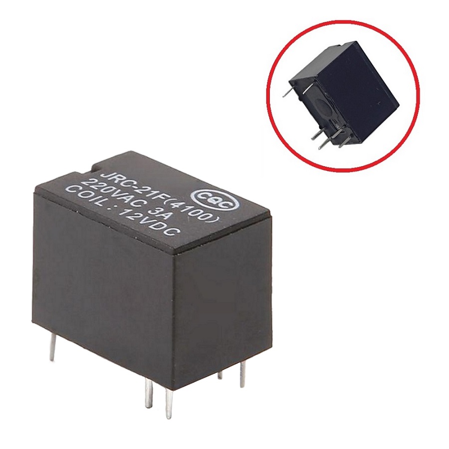Реле JRC-21F (4100H) 3A 12VDC 6pin