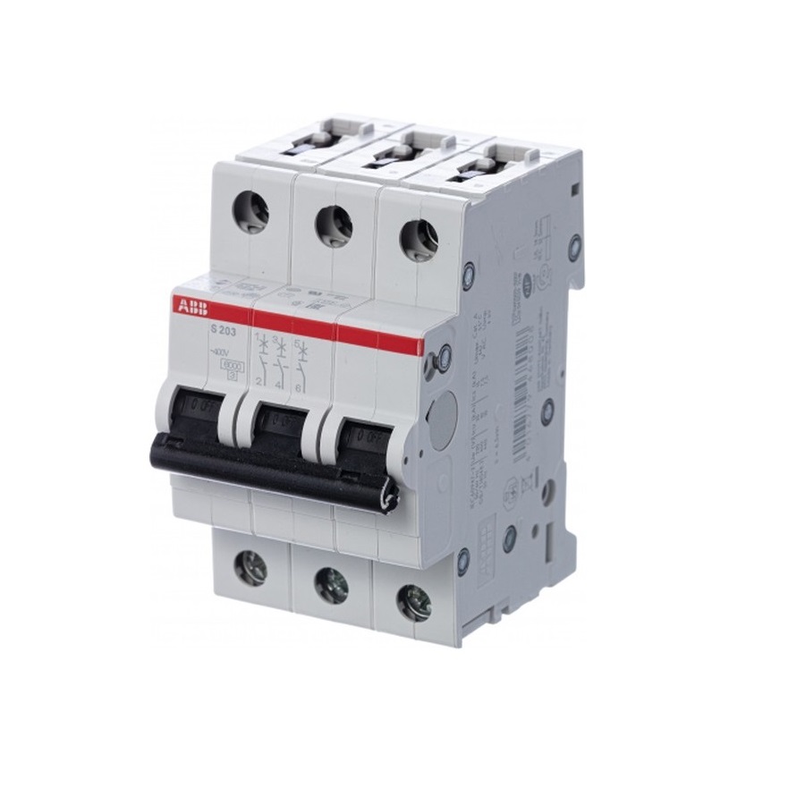 Выключатель автоматический трехполюсный ABB S203 - C1 (2CDS253001R0014)