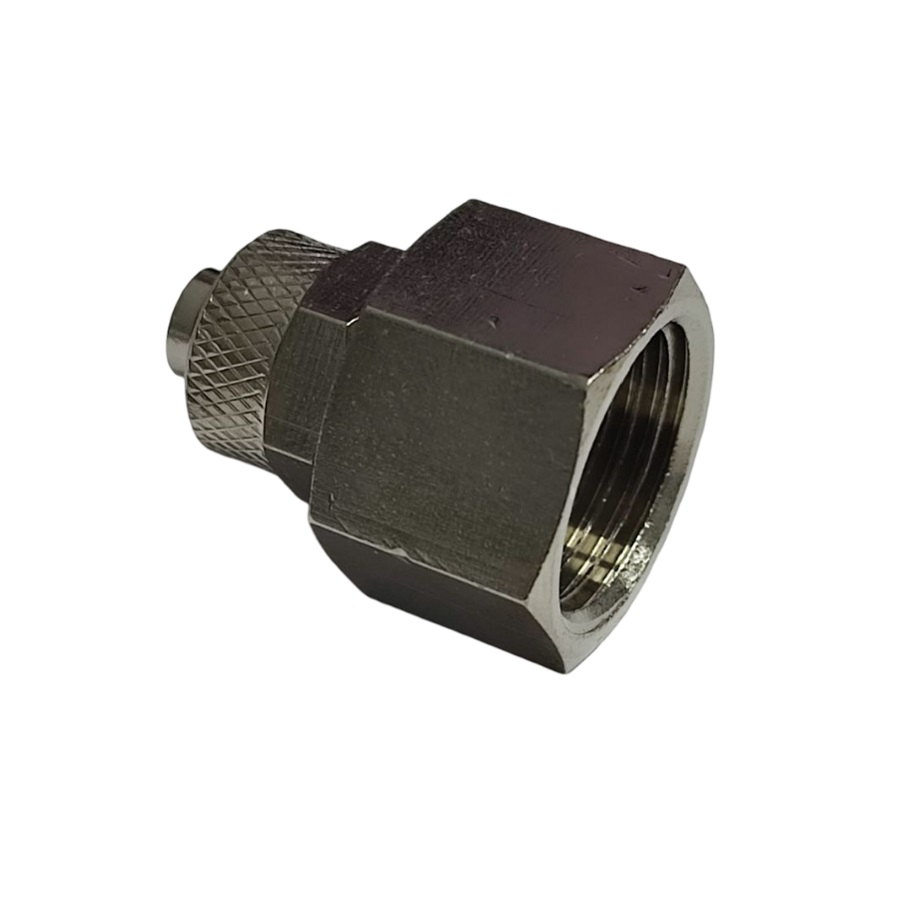 Фитинг прямой с накидной гайкой R1463 10/8-1/2