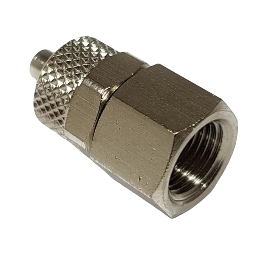 Фитинг прямой с накидной гайкой R1463 8/6-1/4