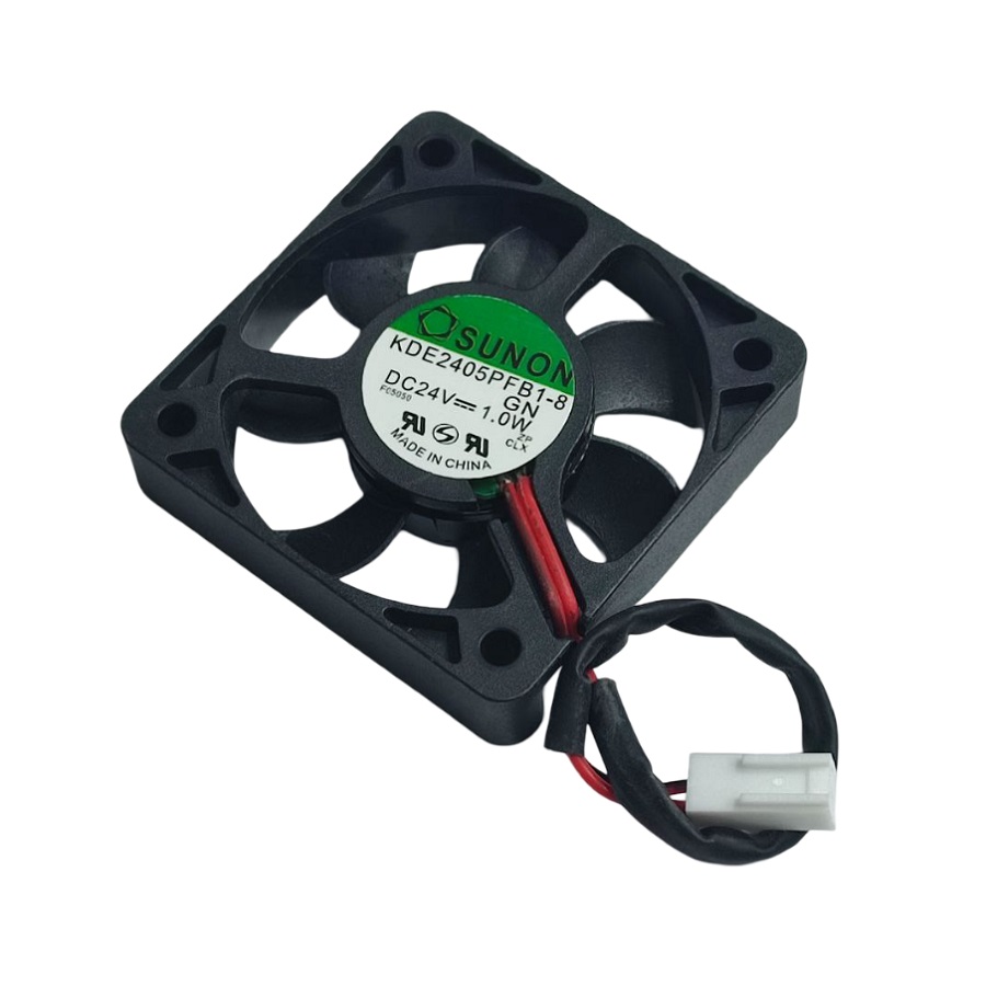 Вентилятор KDE2405PFB1-8 50x50х10мм 24VDC 1W длиннлый разъём