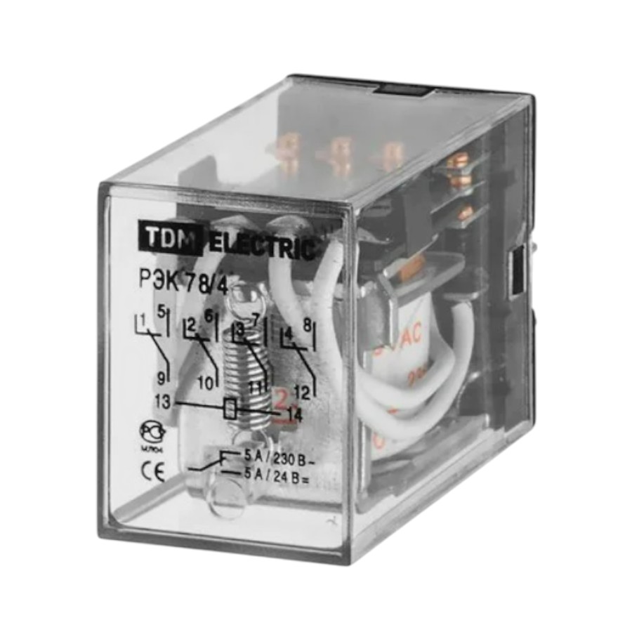 Реле РЭК78/4 3А 230В АC