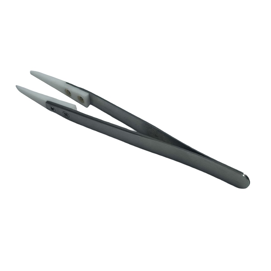 Пинцет керамический прямой 125мм