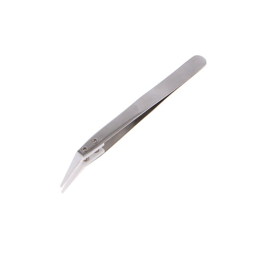 Пинцет керамический изогнутый 125мм