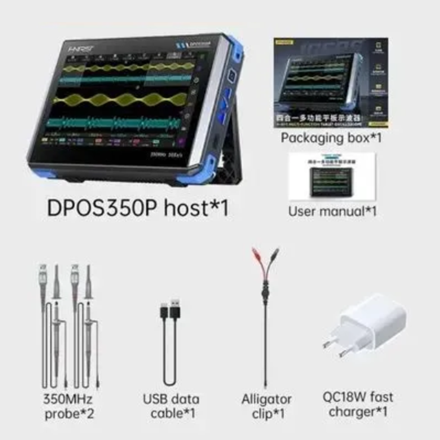 Осциллограф цифровой FNIRSI DPOS350P