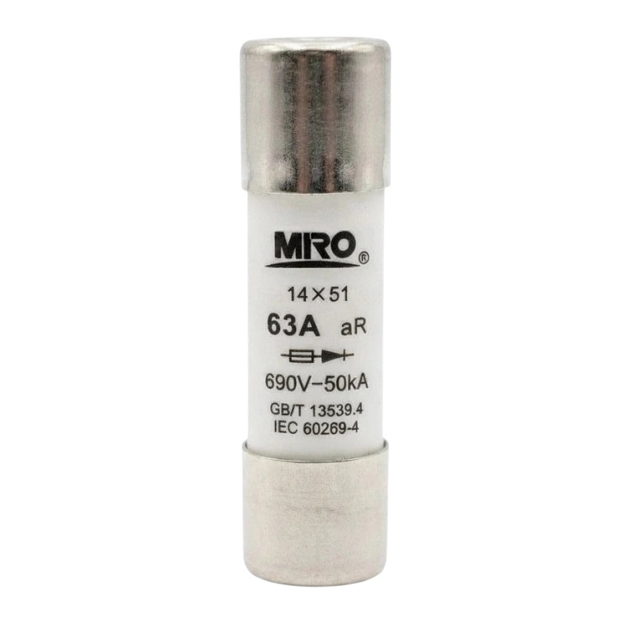 Предохранитель быстродействующий 14х51 aR 63A 690VAC