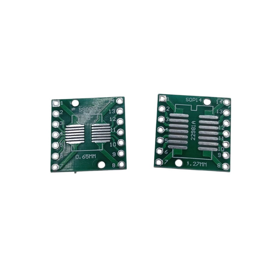 Плата SOIC14 и SSOP14
