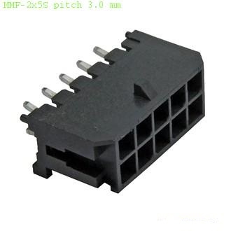 Разъёмы питания низковольтные MMF-2x5S pitch 3.0 mm