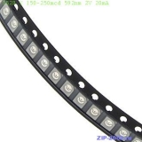Светодиоды SMD 3528 R 150-250mkd 620-625nm 2V 20ma