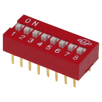 DIP переключатели DS-08