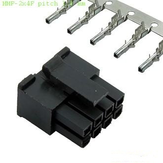 Разъёмы питания низковольтные MF-2x4F + Terminal - изображение 1