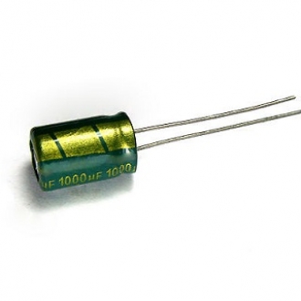 Конденсатор: 1000 UF 10V 105*C 08х15 Компьютерный