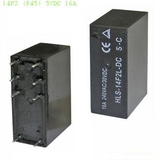 Электромагнитное реле 5V 14F2 (TRA2 L-05VDC-S-Z) 5V DC 16A