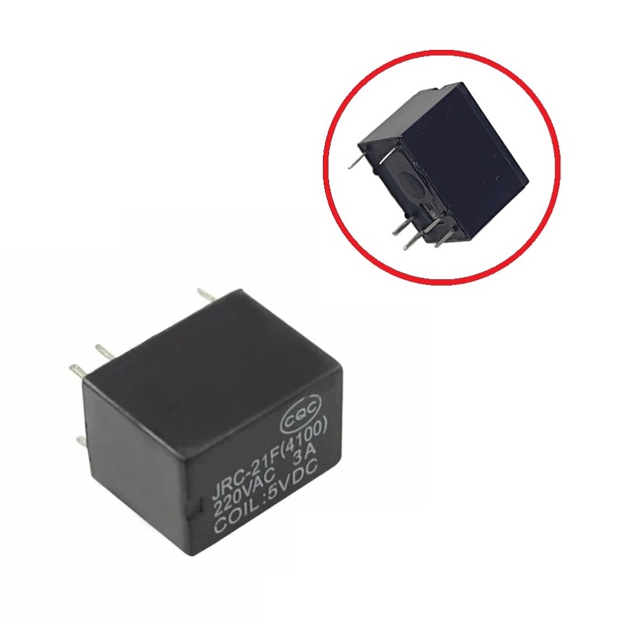 Реле JRC-21F (4100H) 3A 5VDC 6pin