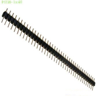 Штыри PSLM-1x40 шаг 2.54 мм - изображение 1