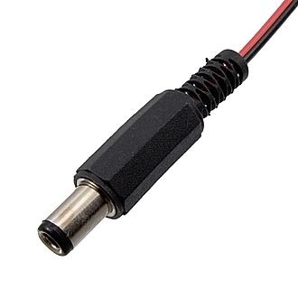 Разъёмы питания штырьковые 7-0031 6.3*3.1*10mm 1m