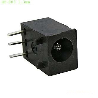 Разъёмы питания штырьковые DC-003 1.3mm