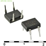 Диодный мост DF10M / DB107 - изображение 1