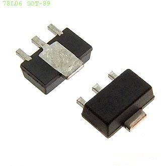 Микросхемы питания 78L06 SOT89