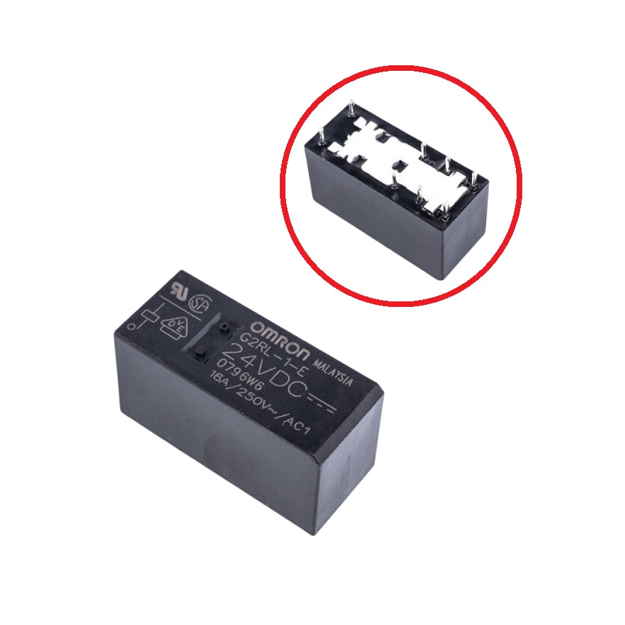 Реле OMRON G2RL-1-E 24VDC 16A 24V 8pin