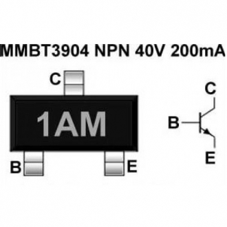 Биполярные MMBT3904 (1AM)