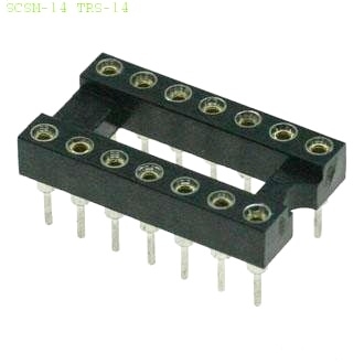 Панельки для микросхем SCSM-14 TRS-14