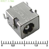 Разъёмы для ноутбуков и планшетов PJ017 2.5mm