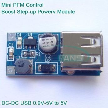 Питание, преобразователи, зарядка DC-DC USB 0.9V - 5V / 5V