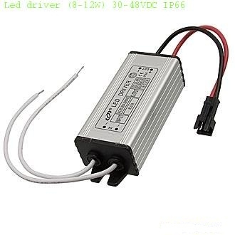Драйверы для светодиодов Led driver (8-12W) 30-48VDC IP66