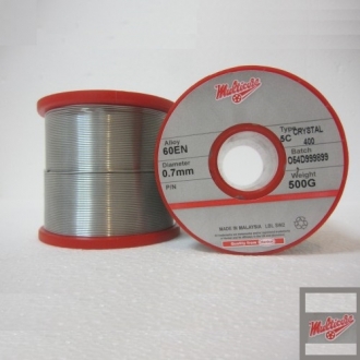 Припой Multicore Sn60/Pb40 0.7mm flux Crystal 5c 500g